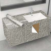 Peel & Stick Marble - Waterproof, Oil-Resistant PVC Wallpaper