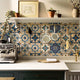 Self-Adhesive Wallpaper, Boho Brick Mosaic Tile Contact Paper