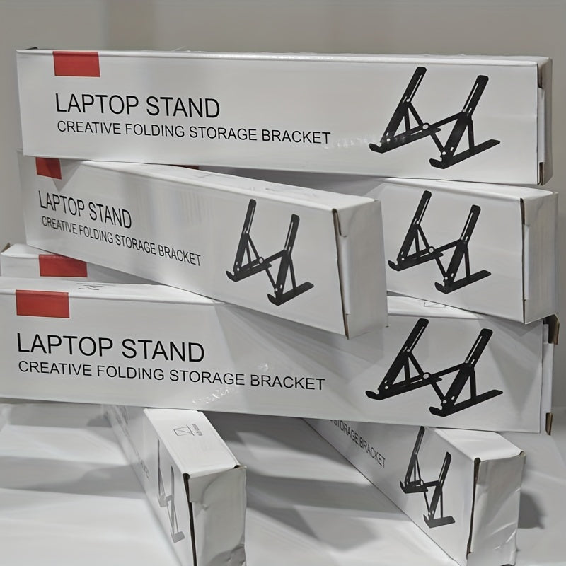 Aluminum Alloy Laptop Stand, Adjustable Portable Folding Storage Bracket