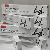 Aluminum Alloy Laptop Stand, Adjustable Portable Folding Storage Bracket