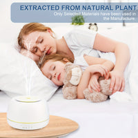 COOLUCK Essential Oil Diffuser 300ML Aromatherapy Diffuser Mist Quiet 5-In-1 Humidifiers 7 Color LED Lights Diffusers for Home Office Bedroom
