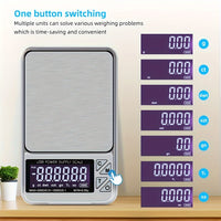 Stainless Steel Digital Scale, 1000g x 0.01g Precision