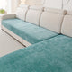 Modern Chenille Sofa Protection Pad 2pc Set – Pet Friendly, Non-Slip, Scratch Resistant – Machine Washable Polyester Sofa Covers for Armchair, Loveseat, 3-Seater, 4-Seater and Sectional Sofas
