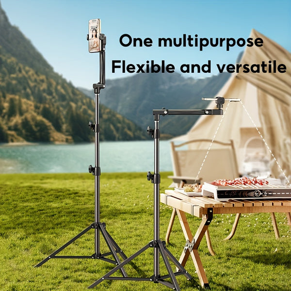 Carbon Steel Camera Tripod - Multipurpose Photography & Video Recording Tripod
