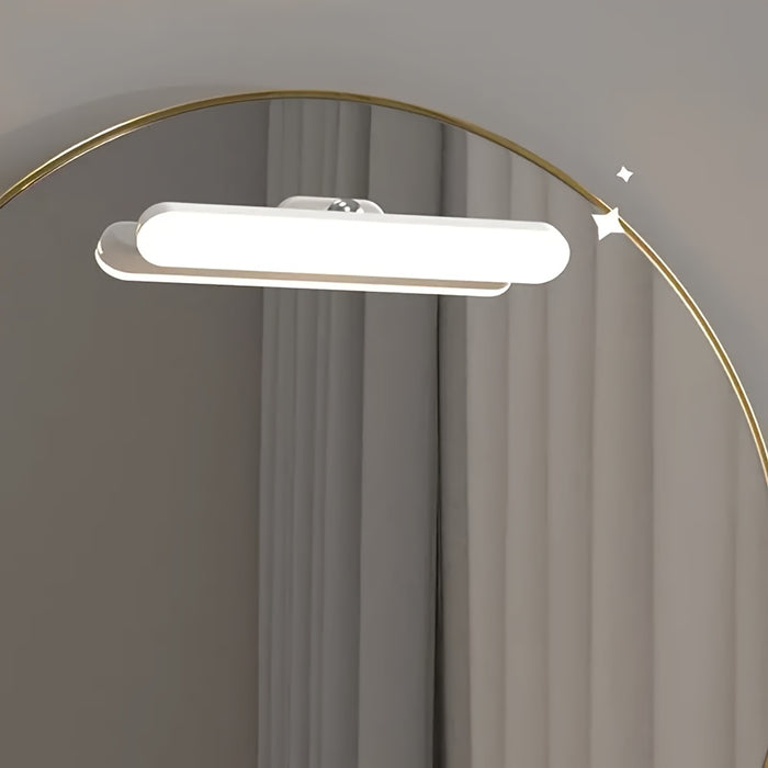 1/2 Modern LED Vanity Light, Makeup Mirror Lamp with Touch Control 3000K-6000K, USB Rechargeable, Magnetic Rotating Design for Dressing Table Mirrors, ≤36V, 1200mAh Battery