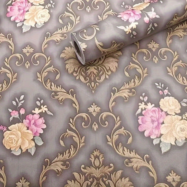 Peel & Stick Floral Vinyl Wallpaper