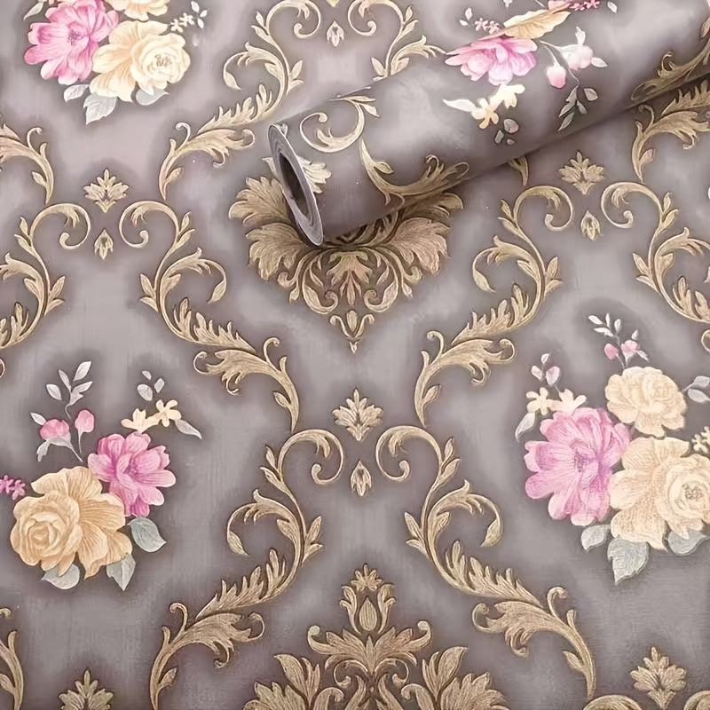 Peel & Stick Floral Vinyl Wallpaper