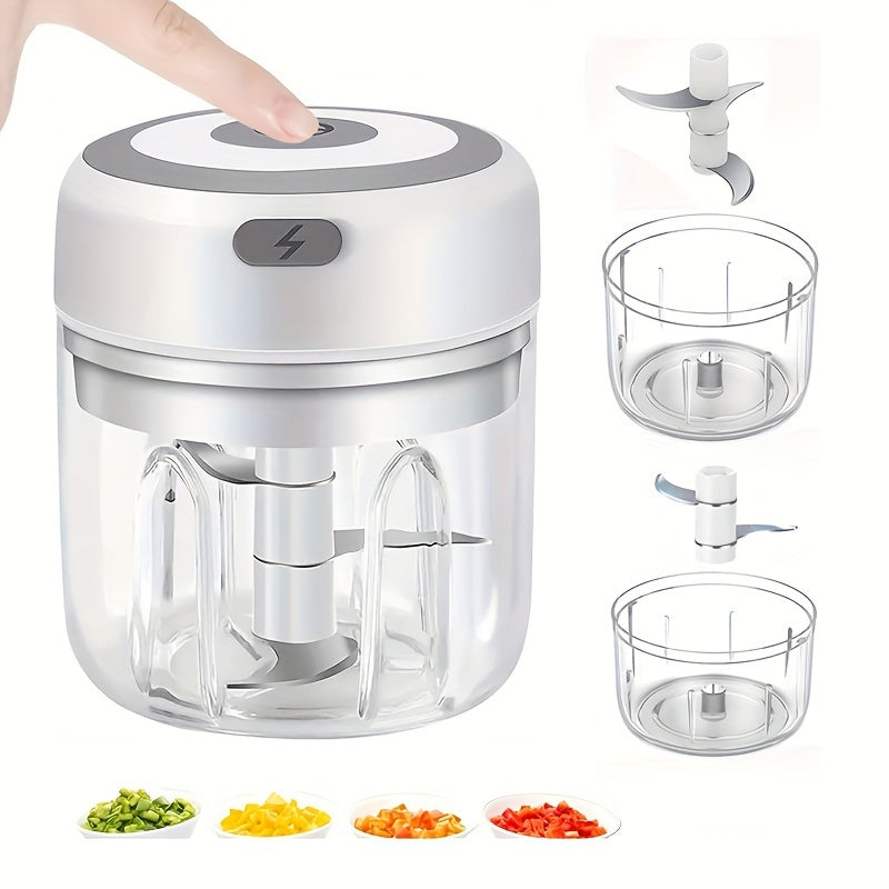 3.38/8.450Z USB Electric Mini Garlic Chopper