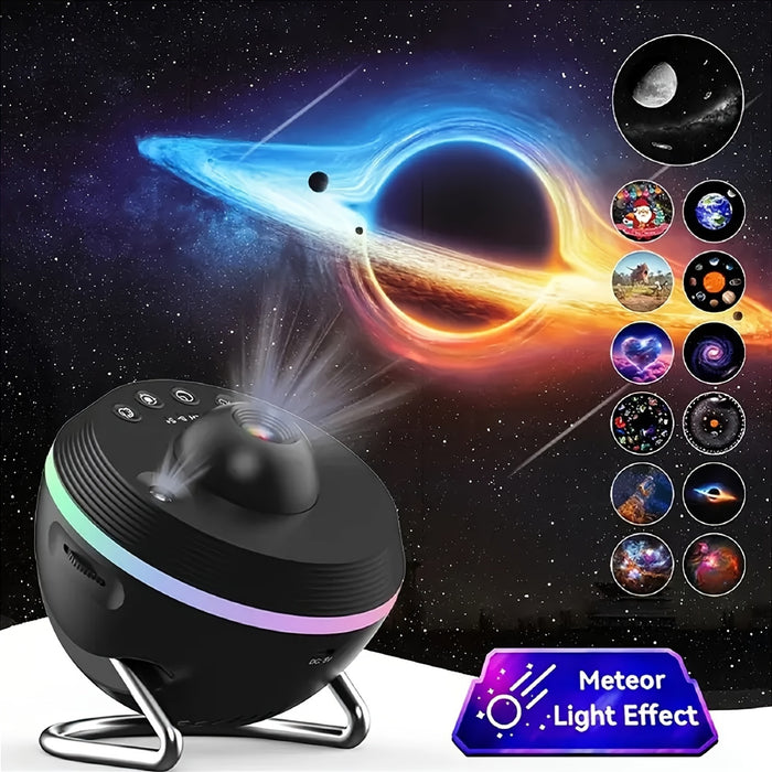 Dynamic Space Ball Projection Lamp, a 13-In-1 Aurora Galaxy Light Projector