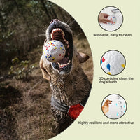 Dog Chew Toy - Interactive Ball For Aggressive Chewers