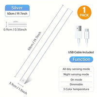 A Rechargeable Human Body Induction Cabinet Light