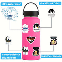 Ramadan Vinyl Sticker Set - Waterproof & Reusable - 65pcs