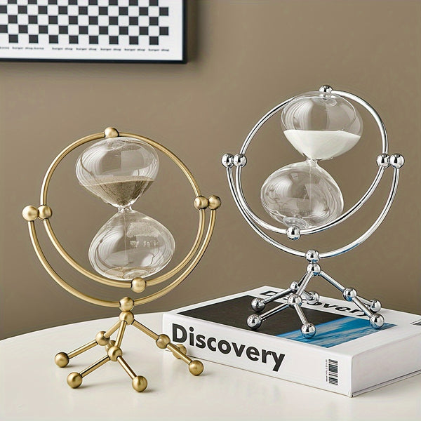 Creativity Metal Rotate Sand Timer