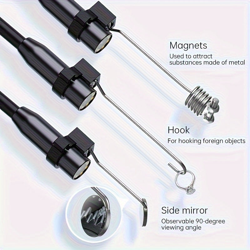 IPS LCD Endoscope Camera, 8mm Single Lens