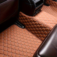 LHD Car Floor Mat - Full Coverage Custom-fit Front and Rear Seat - 3pcs