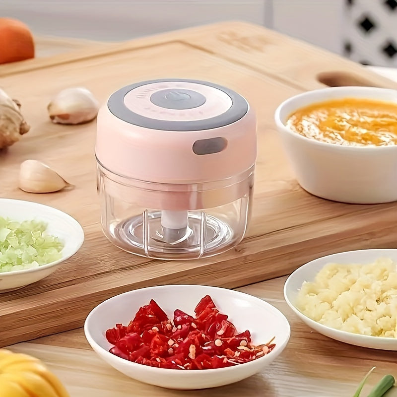 3.38/8.450Z USB Electric Mini Garlic Chopper