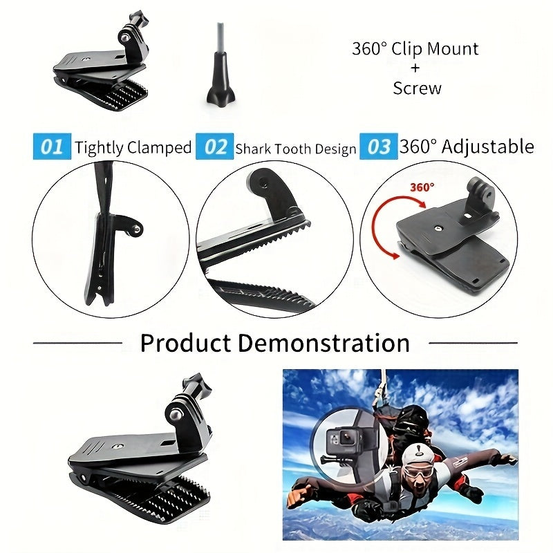 Sports Camera Accessory Kit For GoPro - Action Camera Accessories