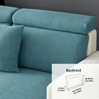 Modern Stretch Sofa Slipcovers - 1 Piece Polar Fleece Fabric Couch Protector, Machine Washable Sofa Cover, Fits Armchair to 4-Seater Sectional, Pet & Kid Friendly Furniture Protection