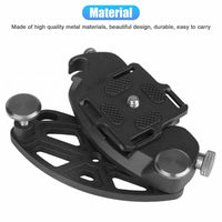 Quick Release Plate Clamp Adapter Camera Waist Belt Clip