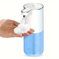 A 380Ml Bathroom Liquid Dispenser for Hand Soap, Featuring a Rechargeable, Wall-Mounted Automatic Sensor.