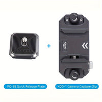 Arca Swiss Compatible Quick Release Plate Adapter, Metal Camera Mount Slider