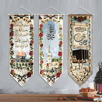 Decorations Ramadan Kareem Hanging Door Banner - 3pcs