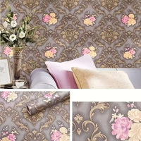 Peel & Stick Floral Vinyl Wallpaper