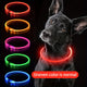 Dog LED Light Collar Whole Luminous At Night Anti-loss USB Rechargeable