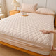 Luxury Soft Comfort Waterproof Mattress Protector - Fitted Quilted Pad with Hypoallergenic Polyurethane Filling, 100% Polyester Cover, Machine Washable, Breathable, Allergy Protection for Bedroom and Hotel - Single, Double Si