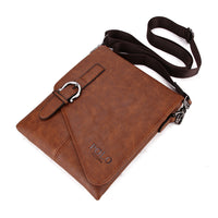 Vicuna Polo Vintage Leather Bag - Brown - miqaya