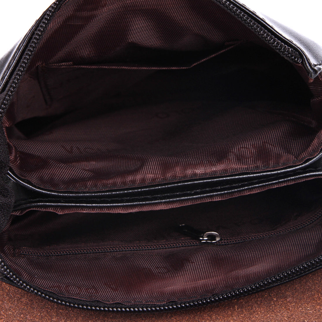 Vicuna Polo Vintage Leder Kuriertasche - Schwarz - miqaya