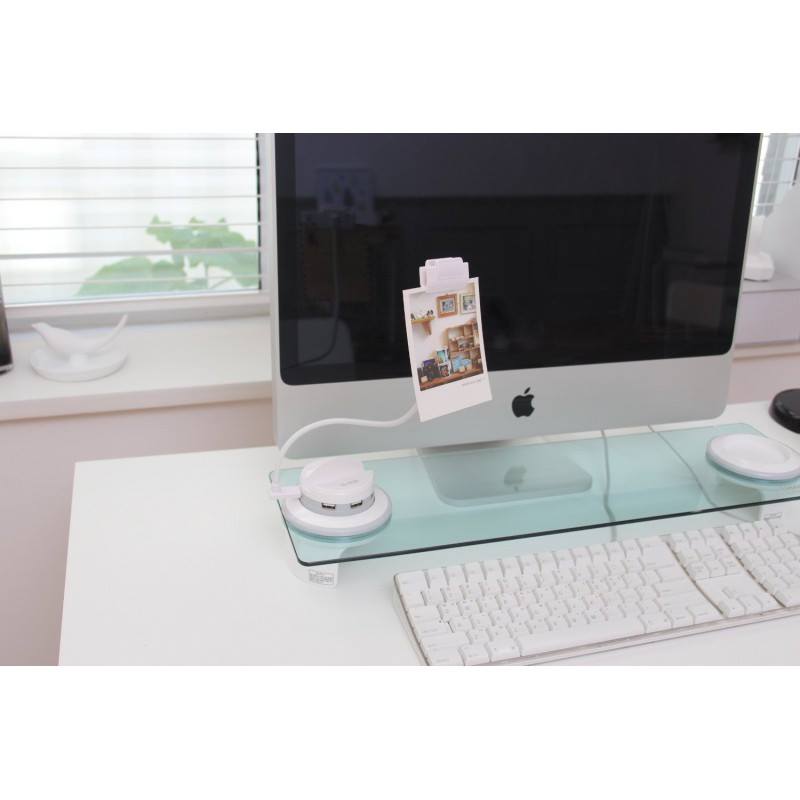 New concept - i-Bridge Desktop-Organizer - Tinted Glass - miqaya