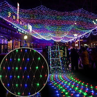 Netz Licht 2m X 2m - LED RGB Flashing Licht - Storm - miqaya