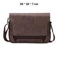 Vicuna Polo Split Leder Profi-Kuriertasche - Braun - miqaya