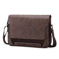 Vicuna Polo Split Leder Profi-Kuriertasche - Braun - miqaya