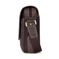 Vicuna Polo Split Leder Profi-Kuriertasche - Braun - miqaya