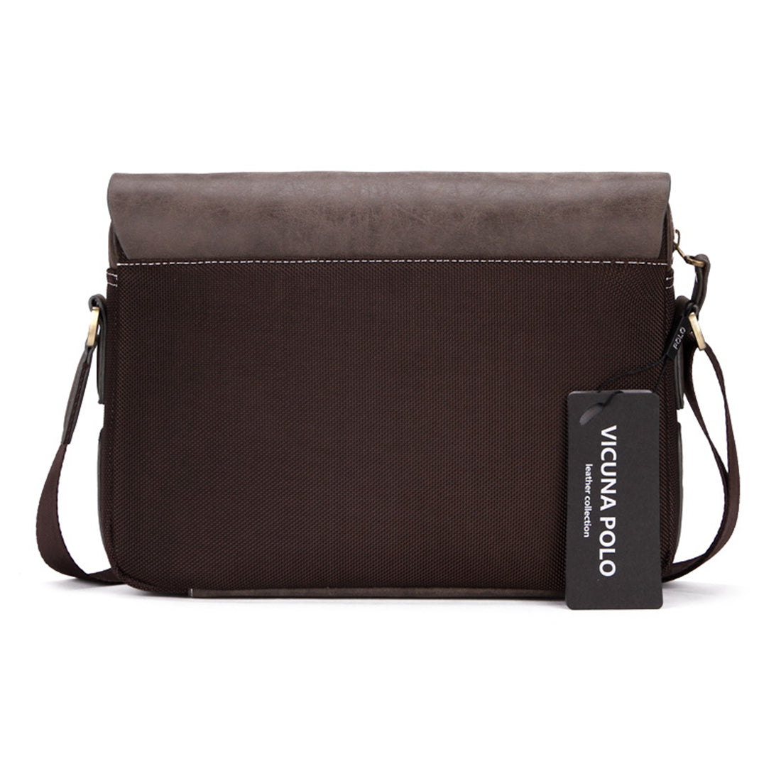 Vicuna Polo Split Leder Profi-Kuriertasche - Braun - miqaya