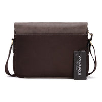 Vicuna Polo Split Leder Profi-Kuriertasche - Braun - miqaya