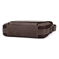 Vicuna Polo Split Leder Profi-Kuriertasche - Braun - miqaya