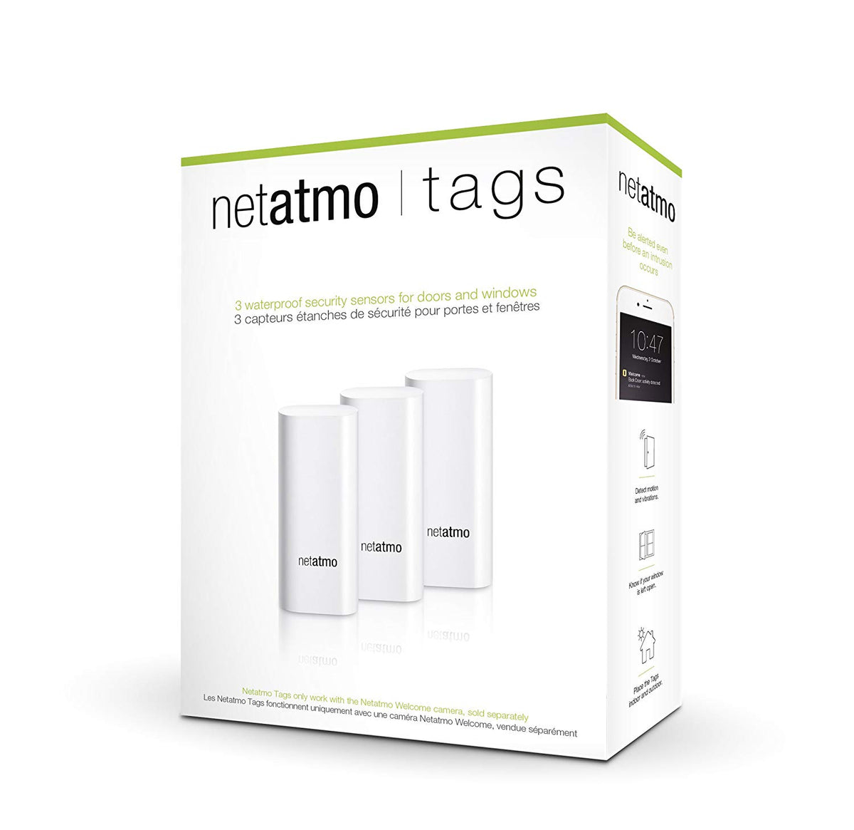 Netatmo Klebestreifen für Fenster oder Türen - miqaya