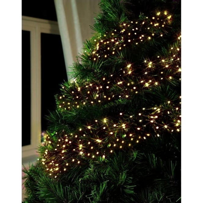 LED Clusterlicht - Wasserdicht - Warmweiss - 235cm - IP44 - miqaya